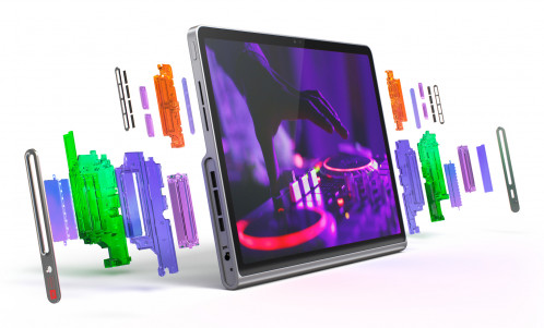 Lenovo Tab Plus + pochette 8GB 128GB gris 121587-031