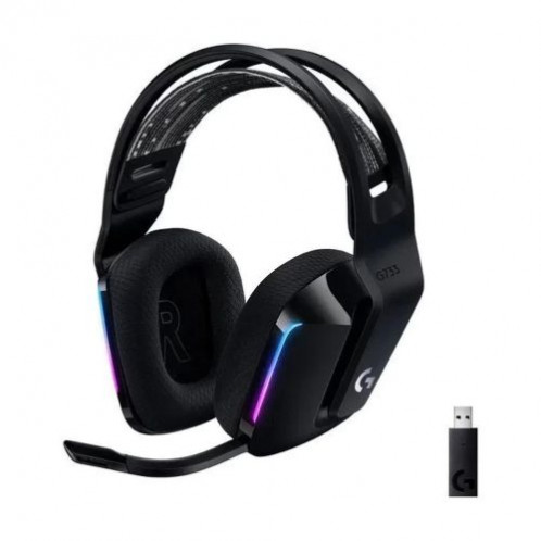 Logitech Headphones Wireless G733 Lightspeed for Gaming, RGB, Black EU (981-000864) DO8100711-01