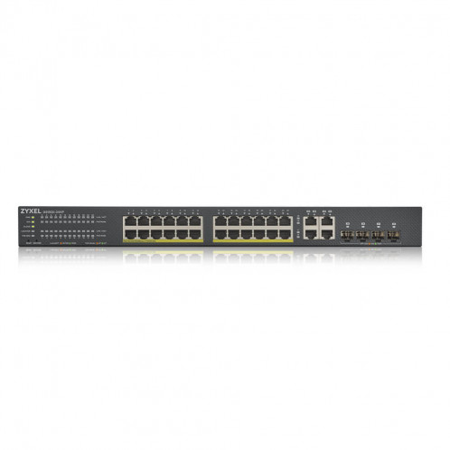 Zyxel GS1920-24HPv2 28 Port Smart Managed Gb Switch 729521-05