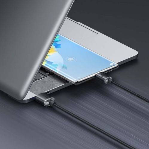 Baseus Type-C Crystal Shine series fast charging data cable, 100W, 2m, Black (CAJY000501) DA360168-018