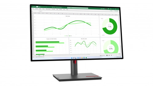 LENOVO ThinkVision P27q-30 27''QHD IPS Monitor Black (2560x1440)/HA/TI/SW/DP/HDMI/USB XH2388074N191-014