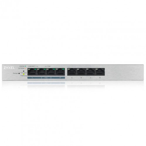 Zyxel GS1200-8HP V2 8 Port PoE+ Switch 788300-03