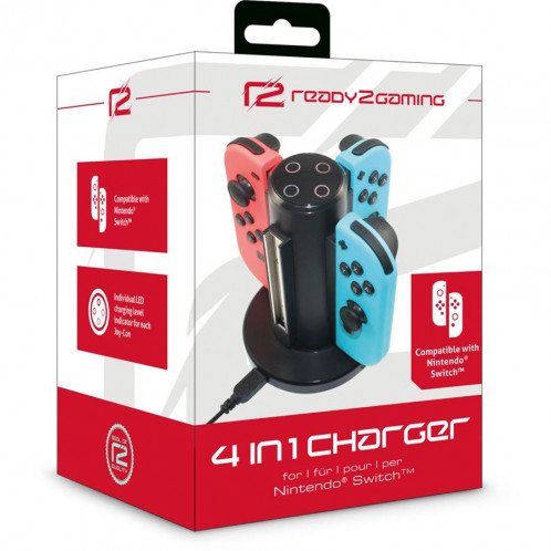 ready2gaming Nintendo Switch Chargeur 4en1 674900-05