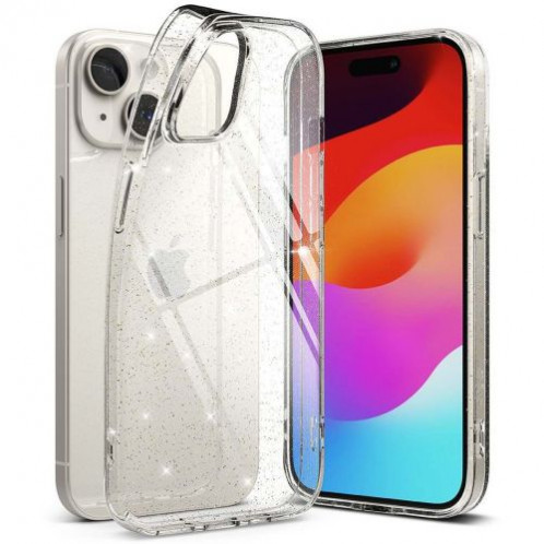 Ringke iPhone 15 Case Slim Glitter Clear DI546774-09