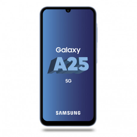Samsung A256B/DSN Galaxy A25 5G (Double Sim 6.5'' 256 Go, 8 Go RAM) Bleu A256-8/256_BLU-010