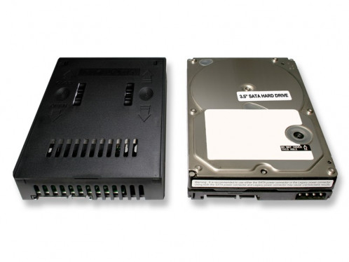 ICY DOCK MB882SP-1S-2B Boîtier convertisseur 3,5" SATA pour disque dur 2,5"/SSD BOIICD0001-04