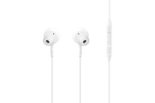 Samsung EO-IC100BWE Écouteur AKG Intra Auriculaire Connecteur Type C, Blanc, Télécommande (Emballage Original) 270062-018