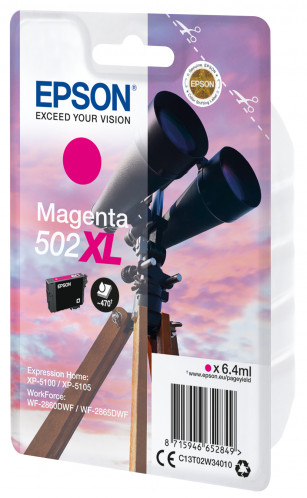 Epson magenta 502 XL T 02W3 369280-03