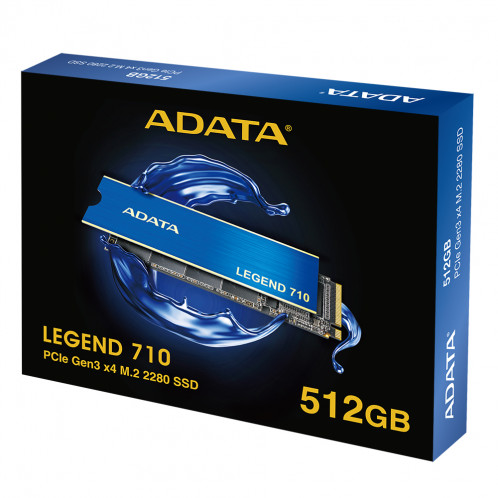 ADATA SSD LEGEND 710 512GB M.2 PCIe Gen.3x4 R/W 2400/1600 887224-014