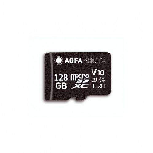 AgfaPhoto MicroSDXC UHS-I 128GB High Speed Class 10 U1 V10 568528-02