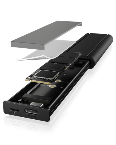 ICY BOX IB-1807MT-C31 USB Type-C M.2 NVMe SSD 745138-07