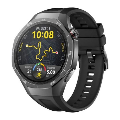Huawei Watch GT 5 Pro 46mm with Fluoroelastomer Strap Black EU DU15500739-01