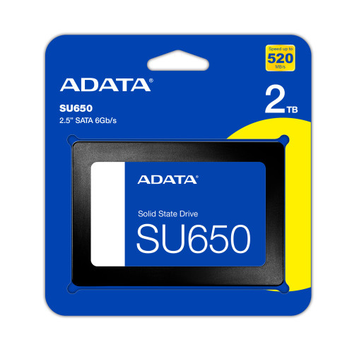 ADATA SATA SSD SU650 2TB SATA III 6.0 R/W 520/450 219846-06