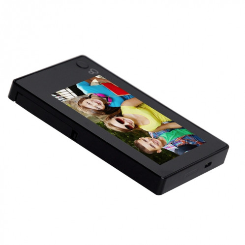 Danmini YB-43CH 4,3 pouces à écran 1.0MP caméra de sécurité porte avec un judas-clé pour fonction de surveillance (Noir) SH136B1254-014
