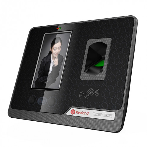 Realand G505 4.3 pouces couleur TFT écran tactile visage empreinte digitale WiFi Machine de présence à distance de temps SR10161049-06