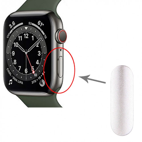 Bouton de puissance pour Apple Watch Series 4/5 / SE (argent) SH316S1491-04