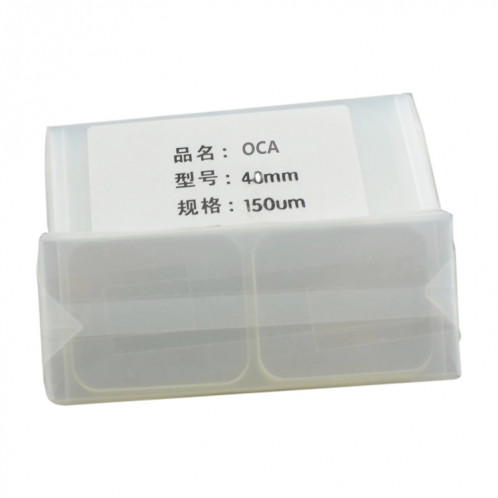 Pièces de rechange pour iPhone, 50 pcs OCA Adhésif optiquement clair pour Watch Apple Series 4 / 5/6 40mm SH0410896-04