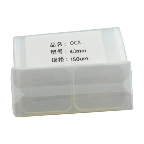 Pièces de rechange pour iPhone, 50 pcs OCA Adhésif optiquement clair pour Watch Apple Series 4/5 / 6 44mm SH04111256-04