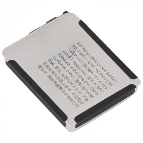Pour Apple Watch Series 7 Batterie Li-ion 41mm 284mAh SH05021914-04