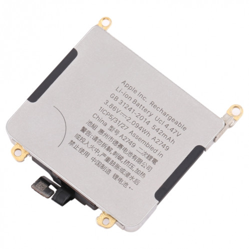 Pour Apple Watch Ultra 49mm A2749 Batterie Li-ion 542mAh SH05401878-00