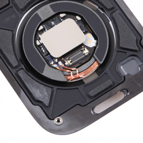 Pour Apple Watch Series 8 45mm Couverture arrière en verre GPS avec module de charge SH05421124-06