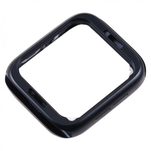 Pour Apple Watch Series SE 2022 Plaque de cadre central en acier inoxydable de 40 mm (noir) SH547B702-05