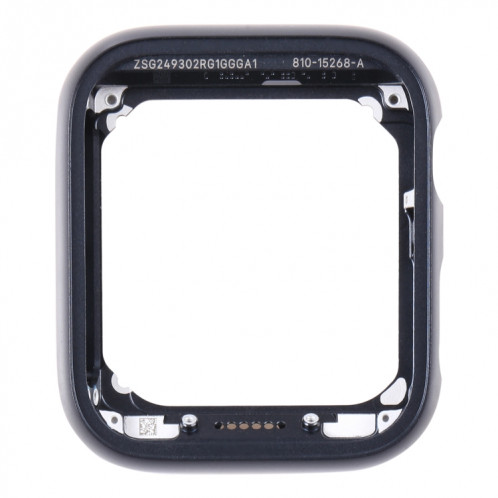 Pour Apple Watch Series SE 2022 Plaque de cadre intermédiaire en alliage d'aluminium de 44 mm (noir) SH548B1278-05