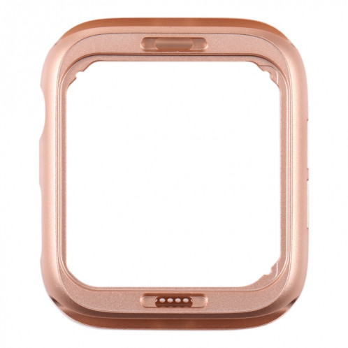 Pour Apple Watch Series SE 2022 Plaque de lunette en alliage d'aluminium de 44 mm (or rose) SH48RG431-05