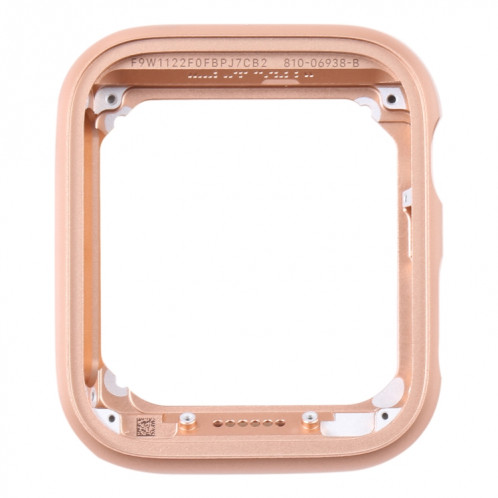 Pour Apple Watch Series SE 2022 Plaque de lunette en alliage d'aluminium de 44 mm (or rose) SH48RG431-05