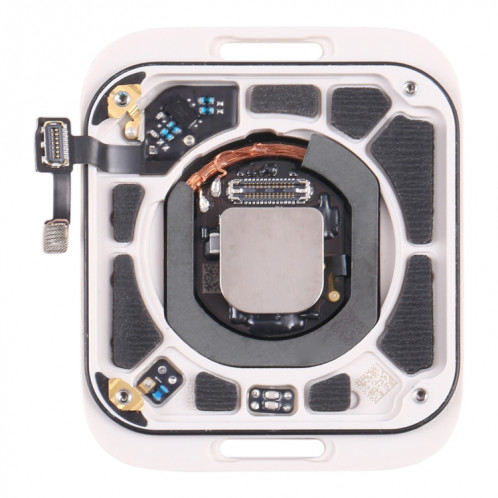 Coque arrière en verre avec bobine de charge sans fil pour Apple Watch Series SE 2022 Édition GPS 40 mm (couleur Starlight) SH54SL1527-07