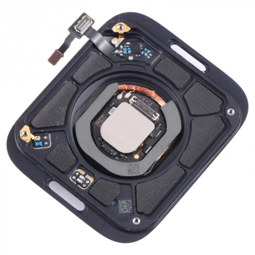 Coque arrière en verre avec bobine de charge sans fil pour Apple Watch Series SE 2022 44 mm LTE Edition (gris) SH557H766-07