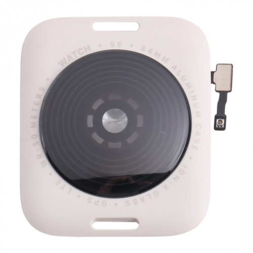Pour Apple Watch SE 2022 44mm LTE édition couvercle en verre du boîtier arrière avec câble (Aurora) SH02JS1016-07