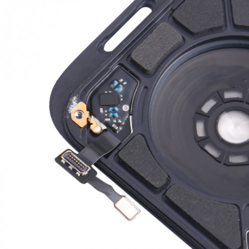 Pour Apple Watch SE 2022 44 mm LTE Edition Couvercle en verre du boîtier arrière avec câble (minuit) SH02MN1992-07