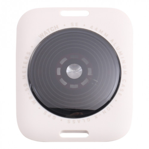 Pour Apple Watch SE 2022 44mm GPS édition couvercle en verre du boîtier arrière (Aurora) SH03JS354-06