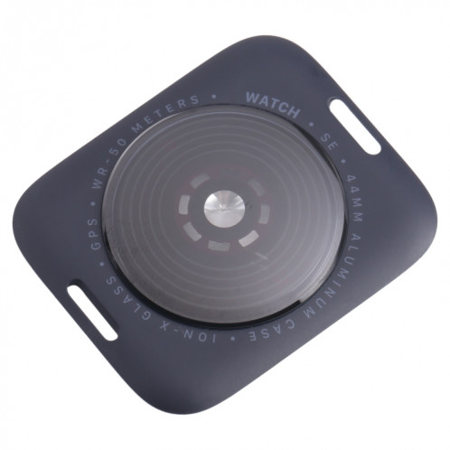 Pour Apple Watch SE 2022 44 mm GPS Edition Couvercle en verre du boîtier arrière (minuit) SH03MN206-06
