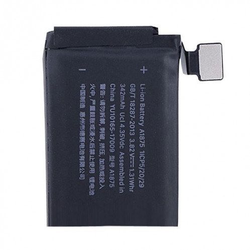 Batterie Li-ion 342mAh pour Apple Watch Series 3 LTE 38mm SH7087812-03
