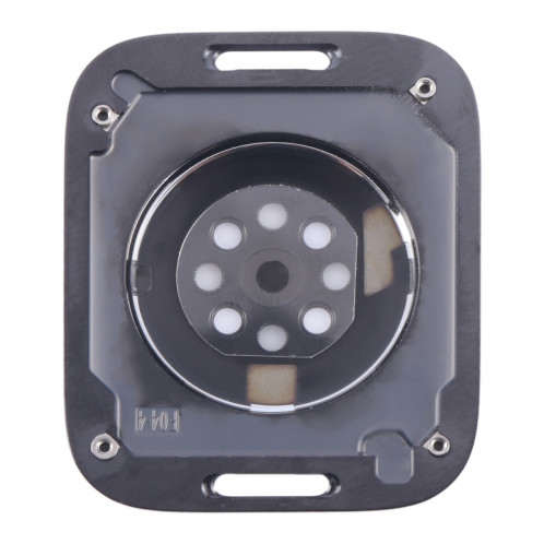 Pour Apple Watch Series 9 41 mm Couvercle en verre du boîtier arrière (noir) SH90BL1851-06