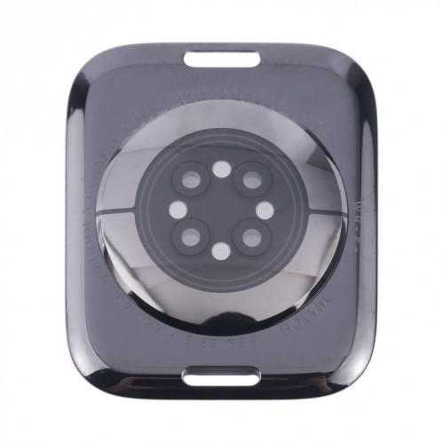 Pour Apple Watch Series 9 45 mm Couvercle en verre du boîtier arrière (noir) SH91BL256-06