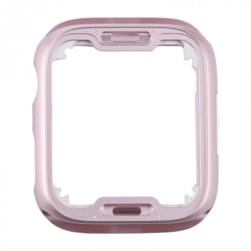 Pour Apple Watch Series 9 41 mm, plaque de cadre central en alliage d'aluminium (rose) SH693F327-06