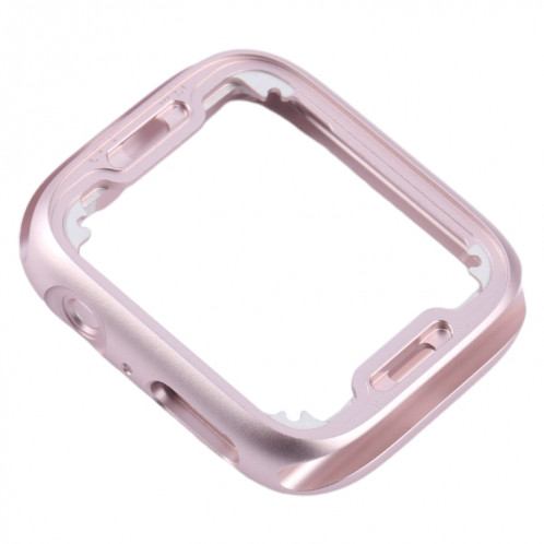 Pour Apple Watch Series 9 41 mm, plaque de cadre central en alliage d'aluminium (rose) SH693F327-06