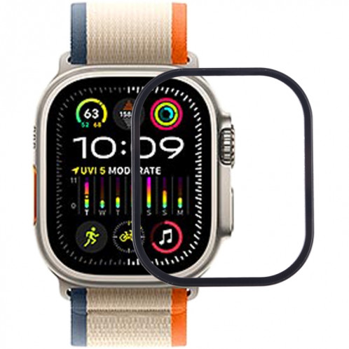 Lentille extérieure en verre de l'écran avant avec OCA pour Apple Watch Ultra 2 49mm 2023 A2986 A2987 SH80501959-04