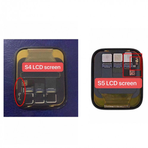 Écran LCD et numériseur complet pour Apple Watch Series 5 40 mm SH8712749-05