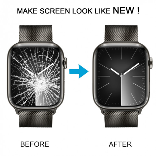 Écran LCD Original pour Apple Watch série 9, 45mm, édition LTE, numériseur, assemblage complet avec cadre SH9603405-06