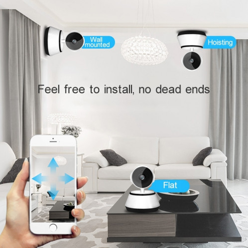 Caméra IP sans fil YH001 720P HD 1.0 MP, prise en charge de la vision nocturne infrarouge / détection de mouvement / contrôle APP, SH045A544-016