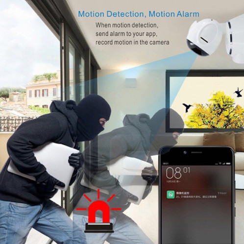 Caméra IP sans fil YH001 720P HD 1.0 MP, prise en charge de la vision nocturne infrarouge / détection de mouvement / contrôle APP, SH045A544-016