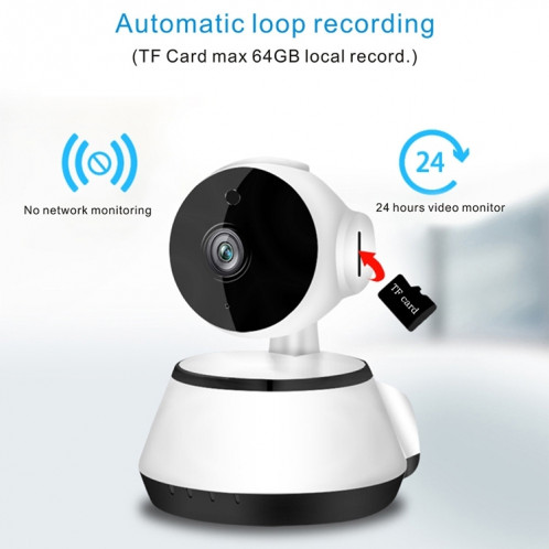 Caméra IP sans fil YH001 720P HD 1.0 MP, prise en charge de la vision nocturne infrarouge / détection de mouvement / contrôle APP, SH045A544-016