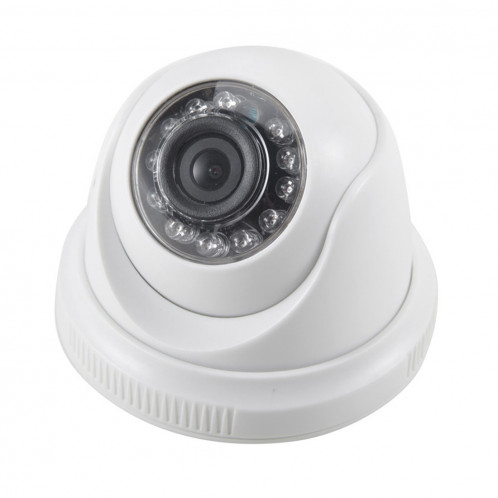 COTIER 531eA-W CE & RoHS certifié étanche capteur CMOS 1/4 pouce 1MP 1280x720P CMOS 3.6mm objectif 3MP caméra AHD avec 12 LED IR, vision nocturne de soutien et balance des blancs SC072A427-09