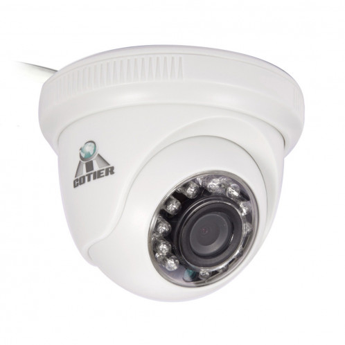 COTIER 531eA-L CE & RoHS certifié étanche 1 / 3.6 pouce 1.3MP 1280x960P capteur CMOS CMOS 3.6mm 3MP objectif AHD caméra avec 12 LED IR, soutien nuit vision et balance des blancs SC072B1099-09