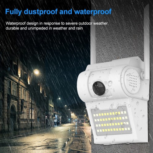 DP14 2.0 millions de pixels 1080p HD Wall lampe caméra intelligente, support de la vision nocturne de couleur complet / de la détection de mouvement / interphone vocale / carte TF SH99EU1176-011