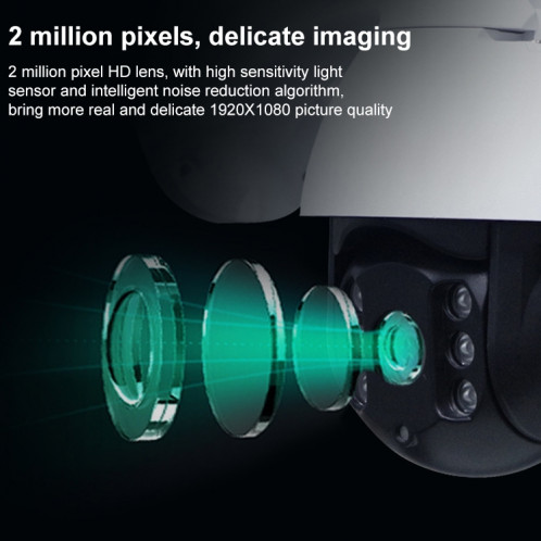 QX9 1080P Caméra intelligente WiFi imperméable, détection de mouvement de support / carte TF / voix à deux voies, SH17EU1415-011